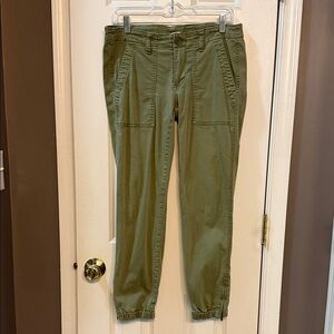 CAbi Olive Green Joggers